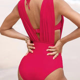 Núria - Traje de Baño Luxe Moldeador con Escote en V Profundo