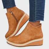 Botines ortopédicos de piel
