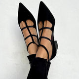 Giada - Zapato de tacón alto con tiras entrelazadas