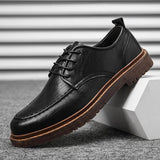 Simão - Zapatos de Cuero Auténtico