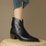 Camila - Botines Elegantes con Tacón Bajo