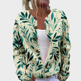 Francisca - Cárdigan Floral de Temporada Otoñal