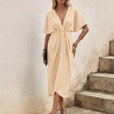 Caia - Midi Envelope Dress
