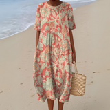 Estrella - Vestido Vintage con Estampado Floral