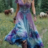 Serena - Vestido Floral Maxi Corto