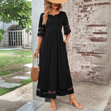 Catarina - Vestido Elegante con Diseño que Disimula el Abdomen
