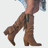Botines de cuero confortables