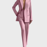 Olívia - Conjunto de Blazer y Pantalones Elegantes