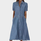 Vestido de mezclilla chic