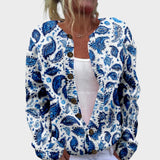 Maria - Cárdigan Floral para Otoño