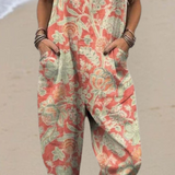 Elis - Vestido Vintage con Estampado Floral