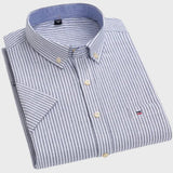 Mateus - Camisa Clásica de Algodón con Diseño Patrón
