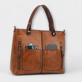 María - Elegante bolso de cuero