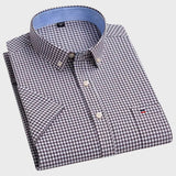 Mateus - Camisa Clásica de Algodón con Diseño Patrón