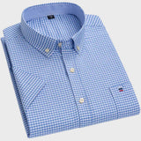 Mateus - Camisa Clásica de Algodón con Diseño Patrón