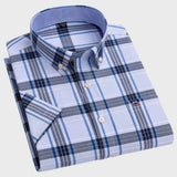 Mateus - Camisa Clásica de Algodón con Diseño Patrón