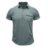 Camiseta de algodón con bolsillos