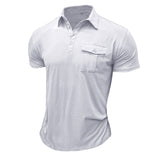 Camiseta de algodón con bolsillos