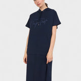 Sásquia - Vestido Casual con Capucha