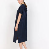 Sásquia - Vestido Casual con Capucha