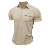 Camisa de algodón con bolsillos prácticos