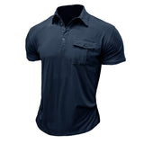 Camiseta de algodón con bolsillos