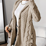 Sara - Chaqueta de felpa con capucha