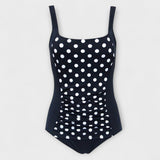 Traje de Baño Retro Confortable de Una Pieza
