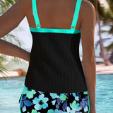 Catarina - Elegante Conjunto de Dos Piezas Tankini