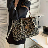 Leopardo - Tote Bag con Diseño de Estampado Animal