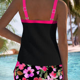 Catarina - Elegante Conjunto de Dos Piezas Tankini