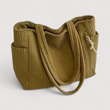Olívia - Bolsa de Hombro de Terciopelo Elegante