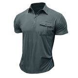 Camisa de algodón con bolsillos prácticos