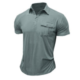 Camiseta de algodón con bolsillos