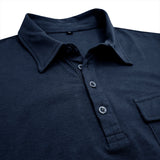 Camiseta de algodón con bolsillos
