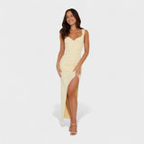 Sarela - Vestido Largo con Espalda al Descubierto