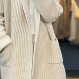 Teresa - Cárdigan de Punto con Bolsillos Prácticos