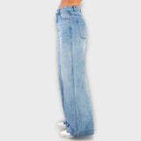Marem - Pantalones Amplios para Mujer