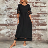 Catarina - Vestido Elegante con Diseño que Disimula el Abdomen