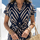 Clara | Vestido midi con estampado y caída suave