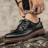 Simão - Zapatos de Cuero Auténtico