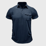 Camiseta de algodón con bolsillos