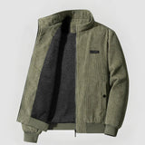 Guilherme - Chaqueta de Manchester de Forro de Fleece