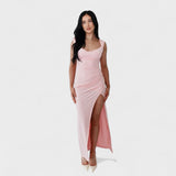 Sarela - Vestido Largo con Espalda al Descubierto