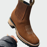 Botas vaqueras de cuero