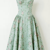 Odete - Vestido midi con corsé diseñado