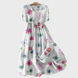 Vestido Floral de Primavera