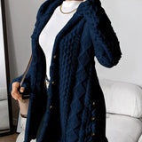 Sara - Chaqueta de felpa con capucha