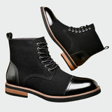 Botines Oxford de Cuero