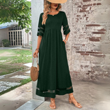 Catarina - Vestido Elegante con Diseño que Disimula el Abdomen